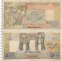 Продать Банкноты Алжир 5000 франков 1947 