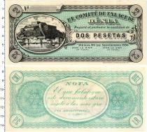 Продать Банкноты Испания 2 песеты 1936 