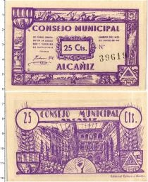 Продать Банкноты Испания 25 сентим 1937 
