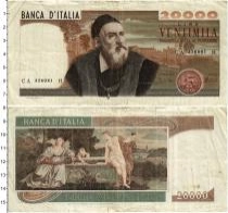 Продать Банкноты Италия 20000 лир 1975 