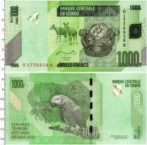 Продать Банкноты Конго 1000 франков 2005 