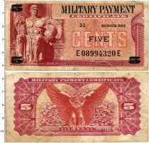 Продать Банкноты США 5 центов 1970 