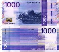 Продать Банкноты Норвегия 1000 крон 2019 