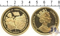 Продать Монеты Гибралтар 1 крона 1997 Серебро
