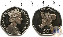 Продать Монеты Гибралтар 50 пенсов 2004 