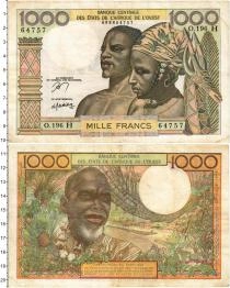 Продать Банкноты Нигер 1000 франков 1961 