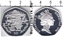 Продать Монеты Гибралтар 50 пенсов 1996 Серебро