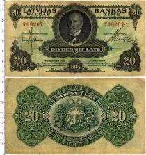Продать Банкноты Латвия 20 лат 1925 