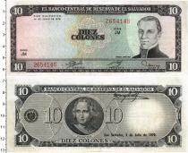 Продать Банкноты Сальвадор 10 колон 1979 