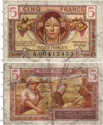 Продать Банкноты Франция 5 франков 1947 