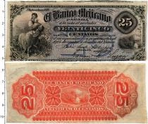 Продать Банкноты Мексика 25 сентаво 1878 