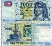 Продать Банкноты Венгрия 1000 форинтов 2009 