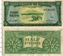 Продать Банкноты Филиппины 1/2 песо 1949 
