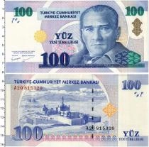 Продать Банкноты Турция 100 лир 2005 