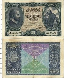Продать Банкноты Испания 25 песет 1940 