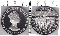 Продать Монеты Каймановы острова 5 долларов 1992 Серебро
