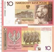 Продать Банкноты Польша 10 злотых 2008 