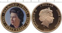 Продать Монеты Острова Кука 1 доллар 2011 Латунь