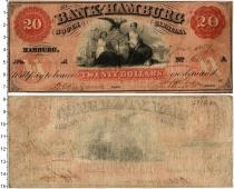 Продать Банкноты США 20 долларов 1859 