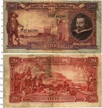 Продать Банкноты Ангола 20 анголар 1944 