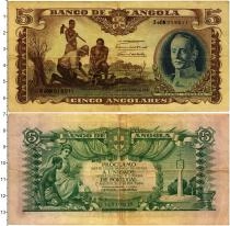 Продать Банкноты Ангола 5 анголар 1938 