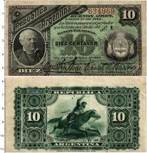 Продать Банкноты Аргентина 10 сентаво 1884 