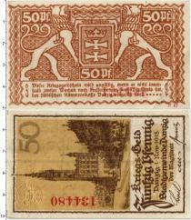Продать Банкноты Данциг 50 пфеннигов 1918 