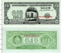 Продать Банкноты Доминиканская республика 10 сентаво 1961 