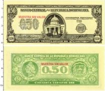 Продать Банкноты Доминиканская республика 50 сентаво 1961 