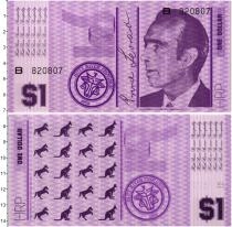 Продать Банкноты Хатт-Ривер 1 доллар 1970 
