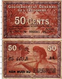 Продать Банкноты Индокитай 50 центов 1939 