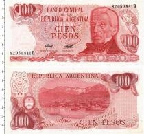 Продать Банкноты Аргентина 100 песо 1976 