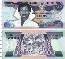 Продать Банкноты Гана 100 седи 1986 
