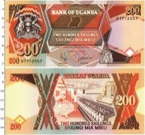 Продать Банкноты Уганда 200 шиллингов 1996 