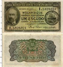 Продать Банкноты Мозамбик 1 эскудо 1944 