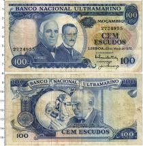 Продать Банкноты Мозамбик 100 эскудо 1972 