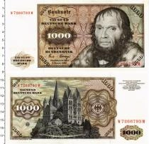 Продать Банкноты ФРГ 1000 марок 1980 