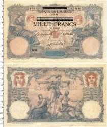 Продать Банкноты Алжир 1000 франков 1892 