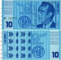 Продать Банкноты Хатт-Ривер 10 долларов 1970 