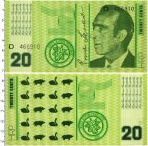 Продать Банкноты Хатт-Ривер 20 долларов 1970 