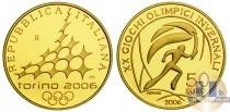 Продать Монеты Италия 50 евро 2006 Золото