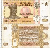 Продать Банкноты Молдавия 100 лей 1992 