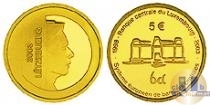 Продать Монеты Люксембург 5 евро 2003 Золото