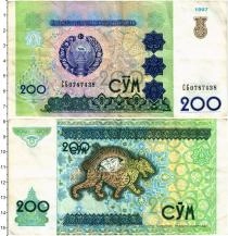 Продать Банкноты Узбекистан 200 сум 1997 