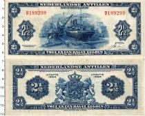 Продать Банкноты Антильские острова 2 1/2 гульдена 1964 