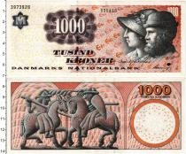 Продать Банкноты Дания 1000 крон 2004 Биметалл