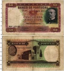 Продать Банкноты Португалия 50 эскудо 1949 