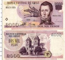 Продать Банкноты Чили 2000 песо 2001 