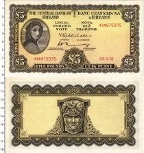 Продать Банкноты Ирландия 5 фунтов 1972 