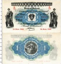 Продать Банкноты Северная Ирландия 1 фунт 1942 